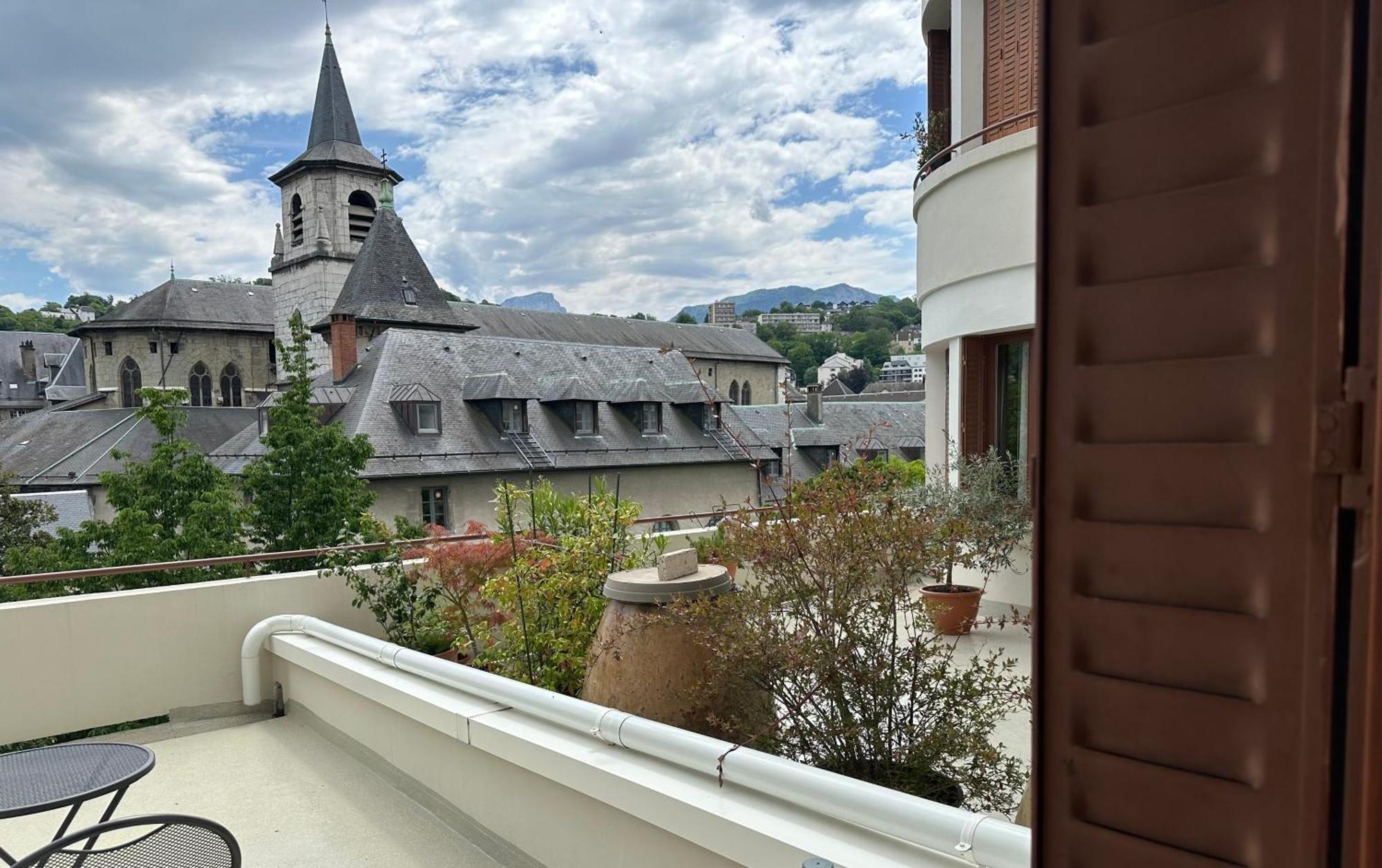 Ma Terrasse Sur Le Musee Apartment Шамбери Екстериор снимка